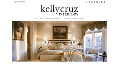 Desktop Screenshot of kellycruzinteriors.com